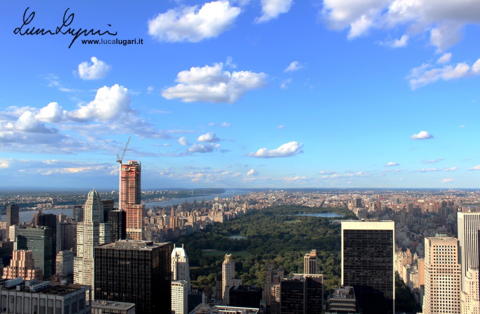 New York - Vista dal Top of the Rock